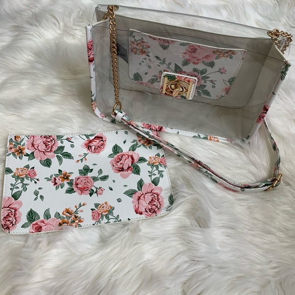bebe Handbags - Bebe Floral Purse